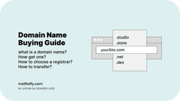 Domain Name Buying Guide 2022 article image